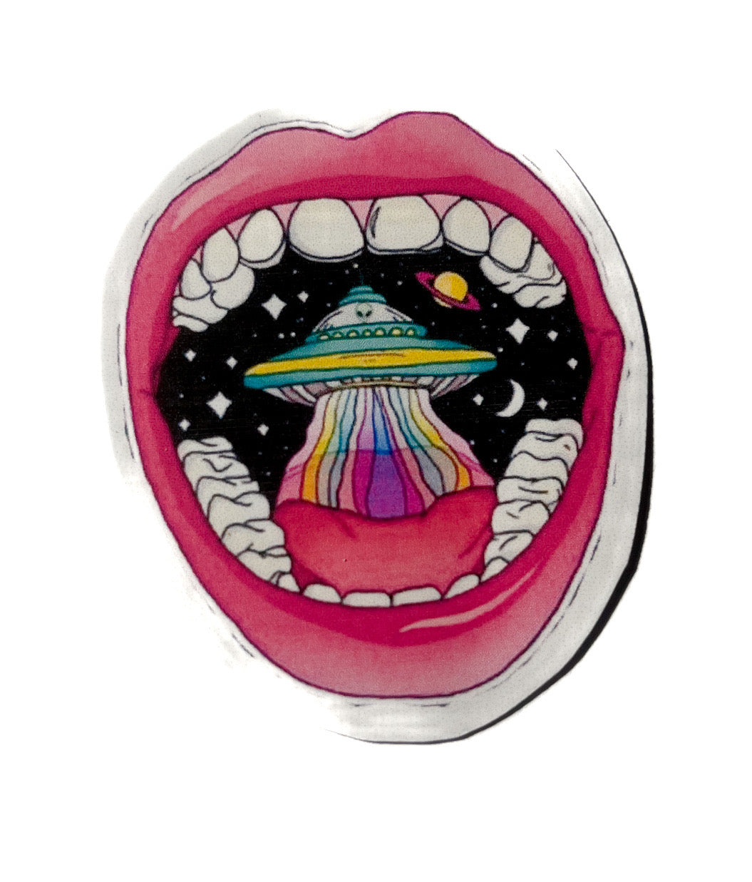 Hidden world sticker