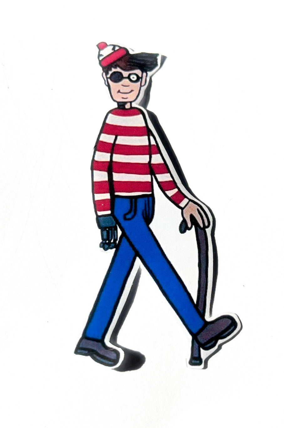 Found Waldo sticker