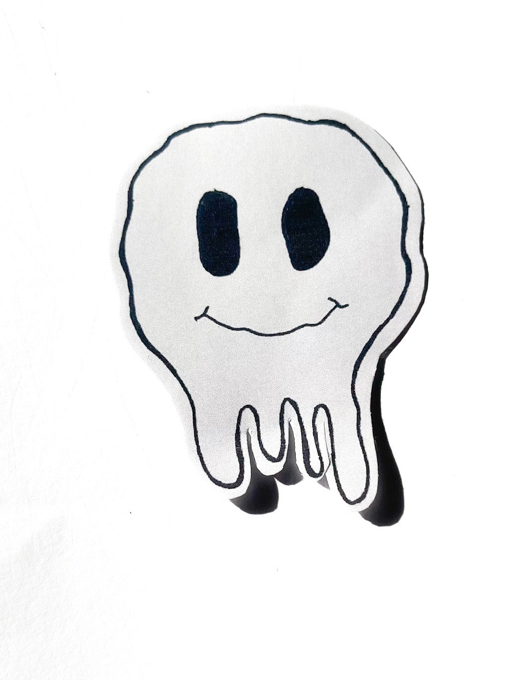 Trippy smiley sticker