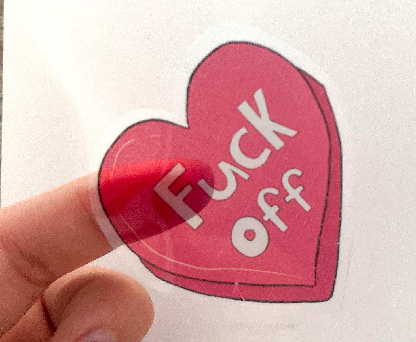 Fuck off heart