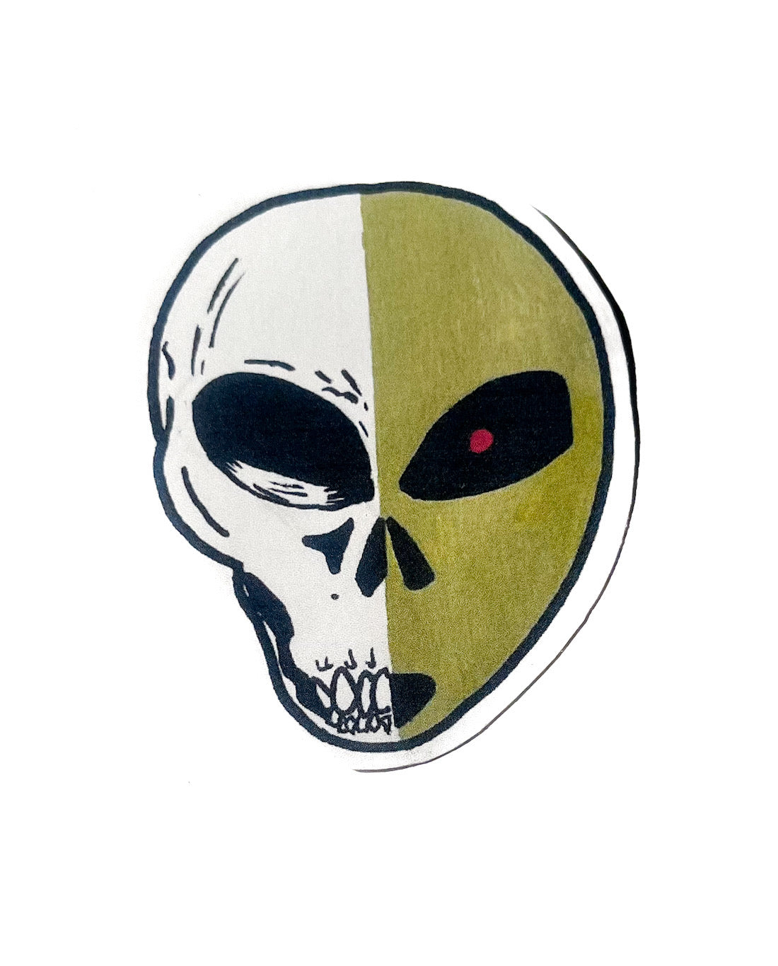 Alien sticker
