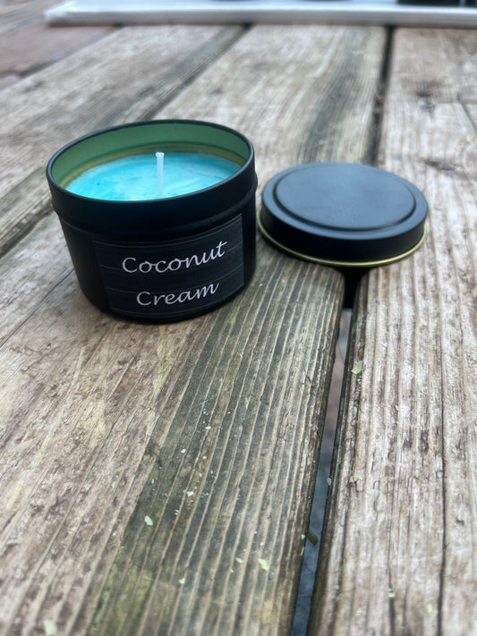 Coconut cream 4 ounce candle
