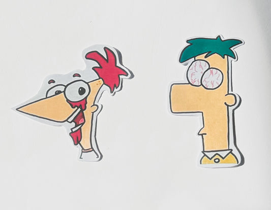 Phineas and Ferb stickers