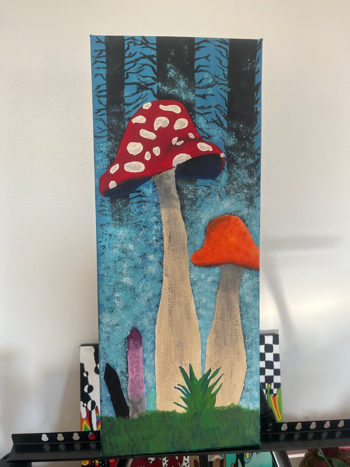 Mushroom painting