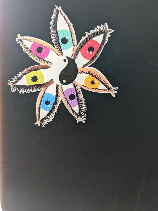 Flower Eye Sticker