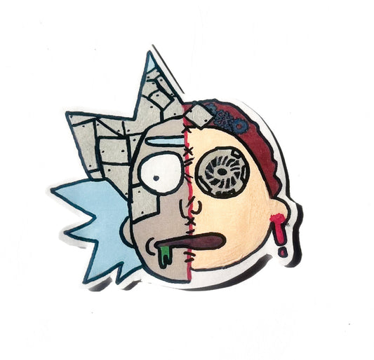 Rick and Morty sticker
